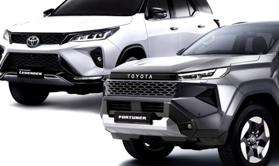 Новий позашляховик Toyota Fortuner отримав вже відому технічну начинку