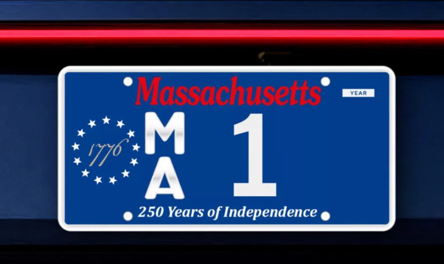У Массачусетсі хтось отримає номерний знак №1 для щоденного використання за 60 доларів