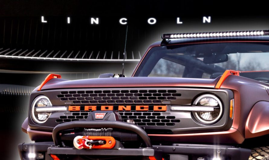 Наступна велика ідея Lincoln може бути реалізована на основі Bronco