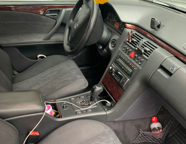 W210 Interior Rear Legendary Mercedes-Benz E-Class W210 for Sale in Excellent Condition ...