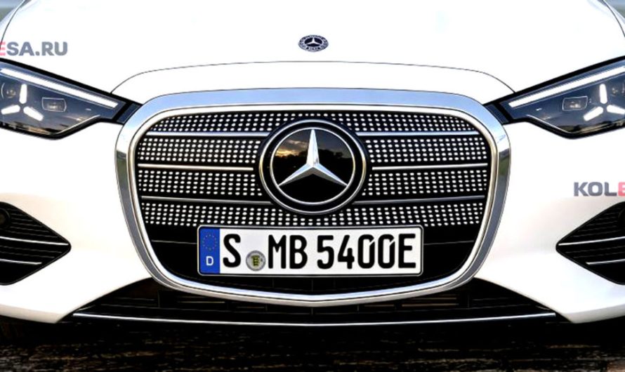 Нова Mercedes C-Class EQ: масивна решітка радіатора стає головним акцентом