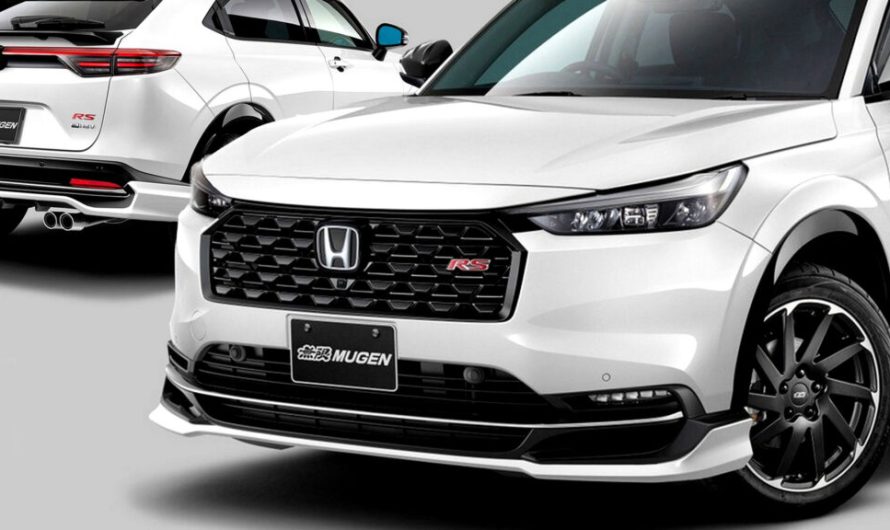 У Mugen HR-V є дві вихлопні труби, але потужності вистачає лише на одну