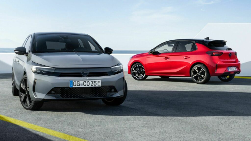 Opel Corsa після рестайлінгу