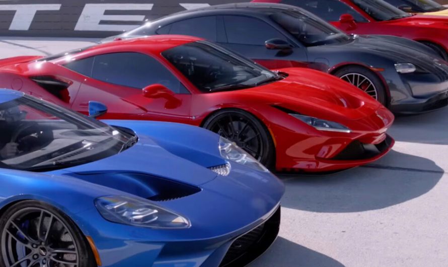 Вантажівка з камерою вагою 4 тонни обігнала Ferrari та Ford GT, ніби вони стояли на місці