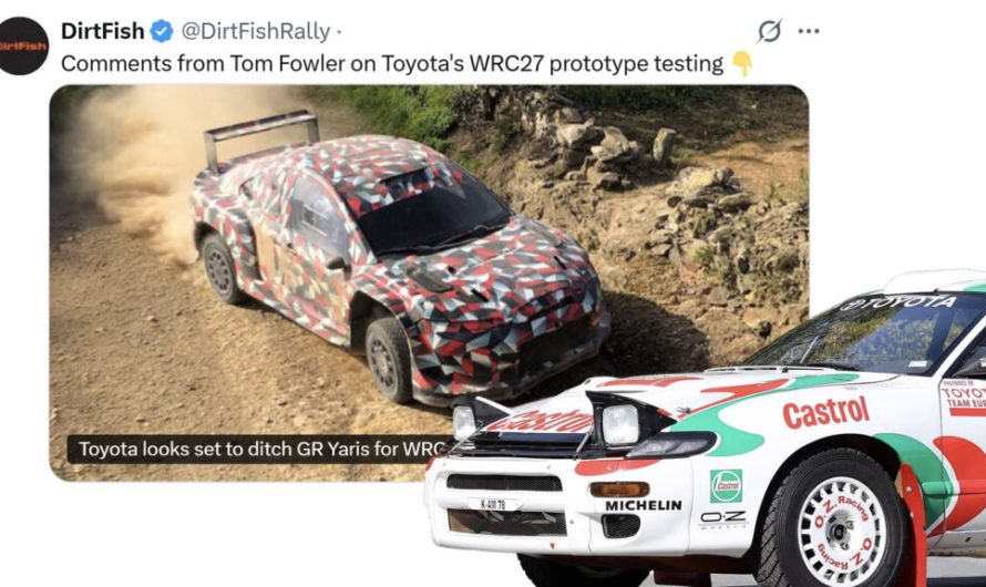Шанувальники Toyota помітили новий купе для WRC та впізнали в ньому риси Celica