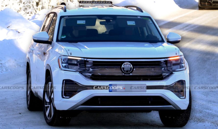 Оновлений трирядний позашляховик Volkswagen готується до урочистої презентації