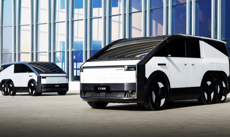 Тепер можна придбати двомісний дрон з власним гаражем у вигляді великого мінівена