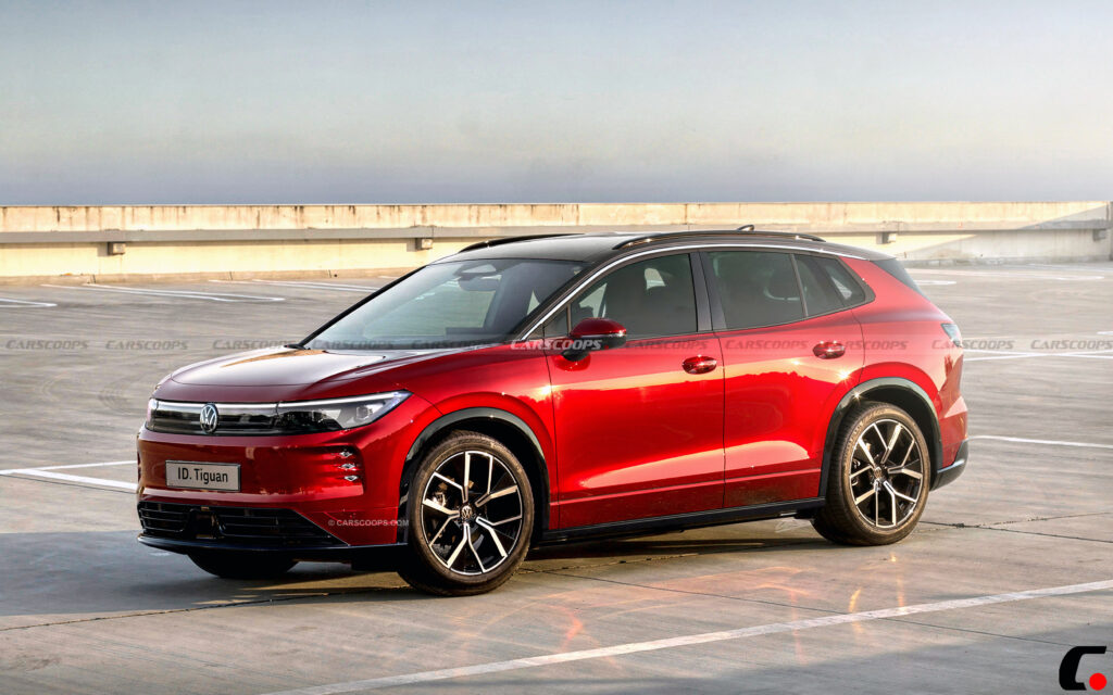 Volkswagen ID. Tiguan на дорозі
