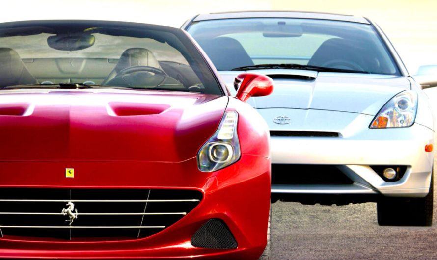 Гонка між Ferrari з дилерського центру та Celica погіршилася ще до втручання поліції