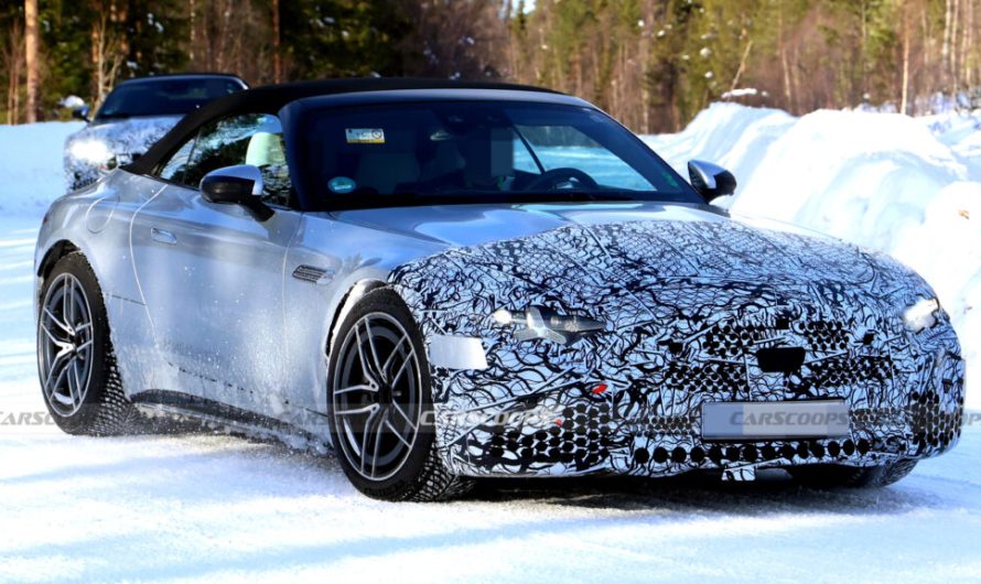 Mercedes SL отримує оновлення, і світлодіоди — не найцікавіша змін