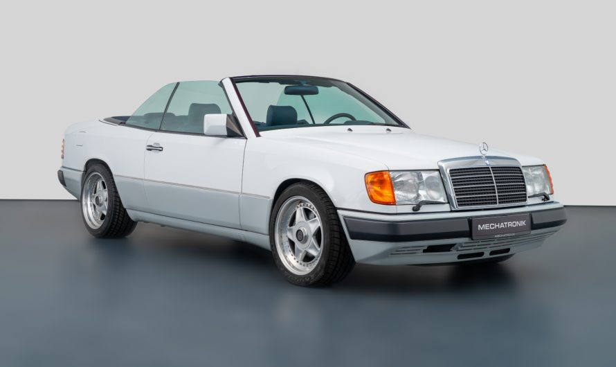 Капсула часу: рідкісний кабріолет Mercedes-Benz W124 300 Lotec Turbo продають за 238000 євро (фото)