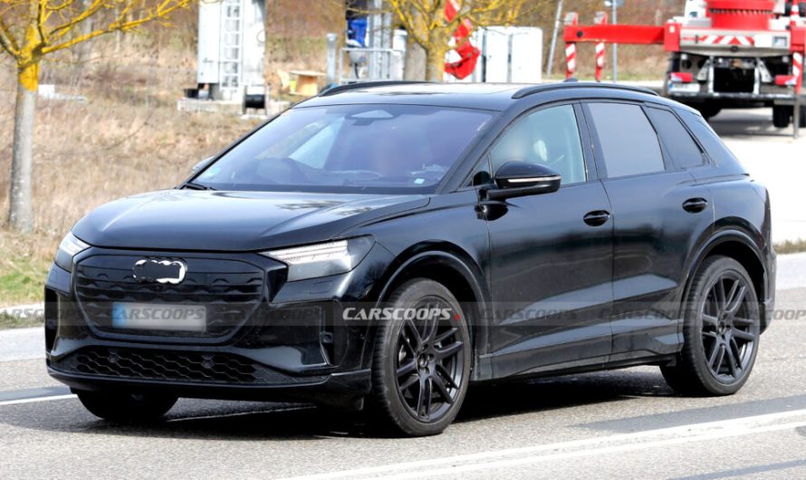 Оновлена Audi Q4 E-Tron випадково розкрила майже всі деталі свого оновлення