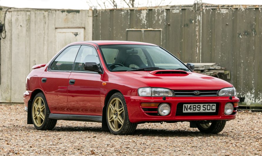Subaru Impreza Turbo 1996 року із сім’ї Коліна МакРея продають у Британії (фото)