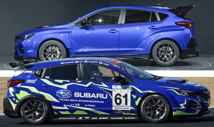 Subaru WRX STI у кузові хетчбек повертається на трасу, але не на дороги