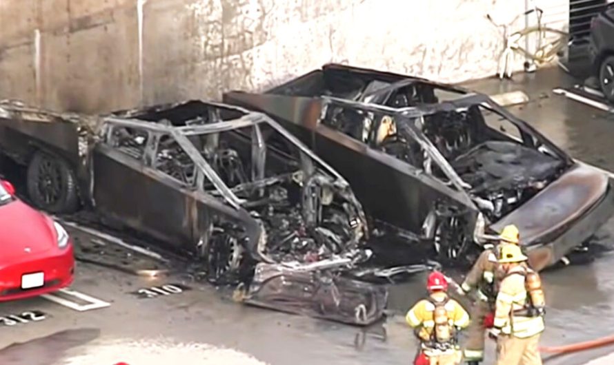 Два автомобілі Cybertruck загорілися у Каліфорнії, причина невідома