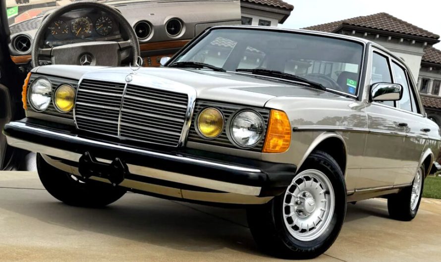 Цей Mercedes 300D 1985 року має менший пробіг, ніж новий Corolla 2025 року
