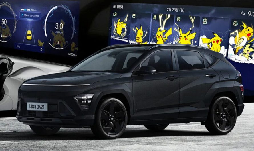Hyundai вводить щомісячну плату за можливість розміщення фігурки Пікачу на панелі автомобіля Kona для водіїв у Кореї