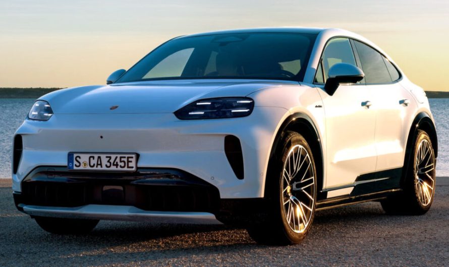 Новий Porsche Cayenne Coupe EV розганяється до сотні так само швидко, як 911 Turbo S, і здатен буксирувати ваш човен