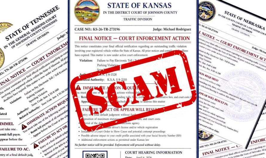 Шахраї знову розсилають фальшиві штрафи, але тепер вони підписані суддею та мають номер справи