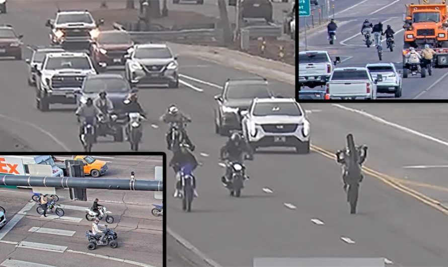 Поліція Колорадо втратила більшість мотоциклів, але все одно розпочала масштабну сутичку