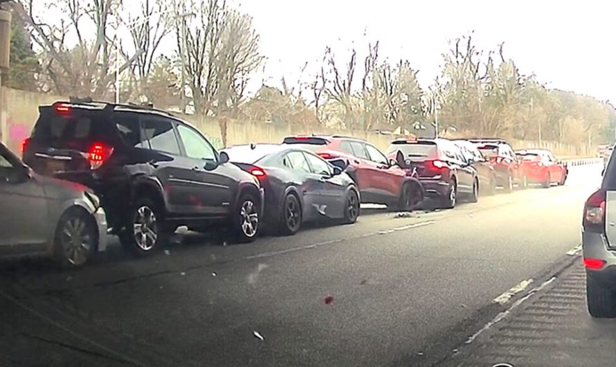 Скільки автомобілів може пошкодити неуважний водій? У Рочестері є відповідь