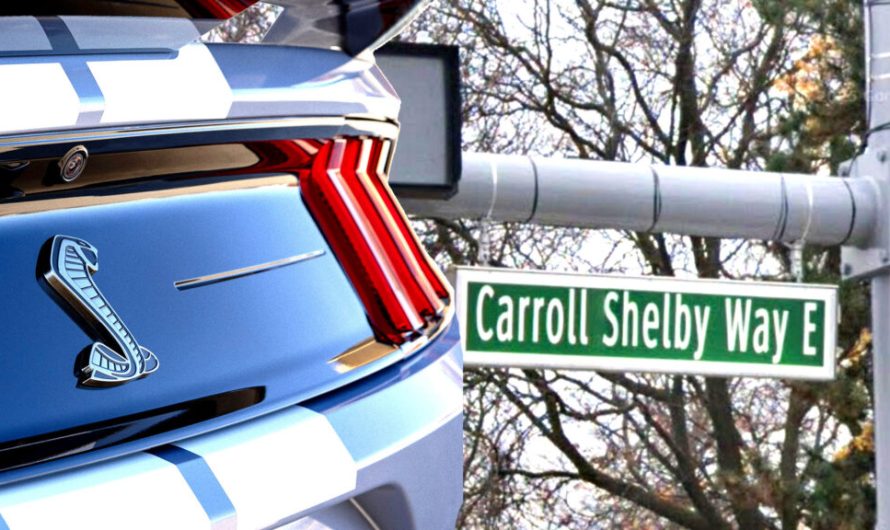 Ford заперечує, що відхилив перейменування вулиці Шелбі, проте на карті їхнього кампуса вказано інше