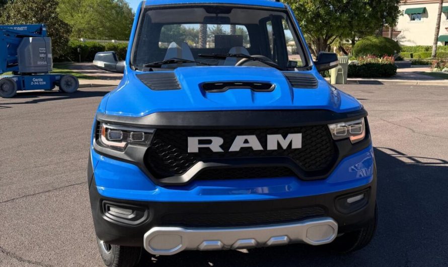 Китайський мініатюрний Ram TRX, менший за цілий автомобіль, коштує дешевше, ніж комплект коліс Hellcat