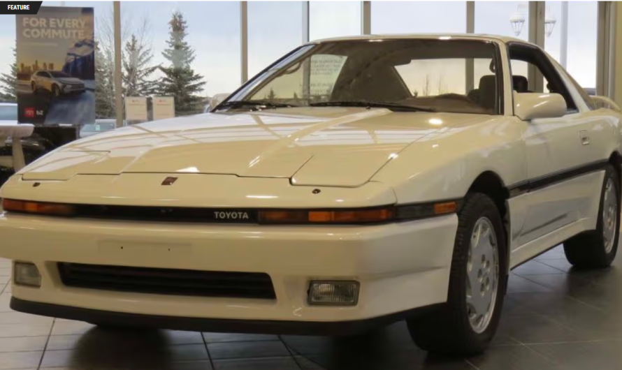 Капсулу часу Toyota Supra Turbo 1987 року виставили на аукціон (фото)
