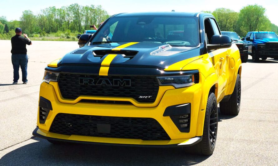 Новий Ram Rumble Bee SRT потужністю 777 к.с. розганяється до 60 за частку секунди швидше, ніж BMW M3
