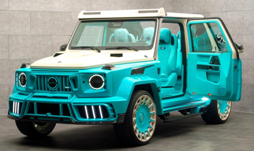 Перетворений Mansory G-Wagen нагадує Мерседес, що врізався в акваріум