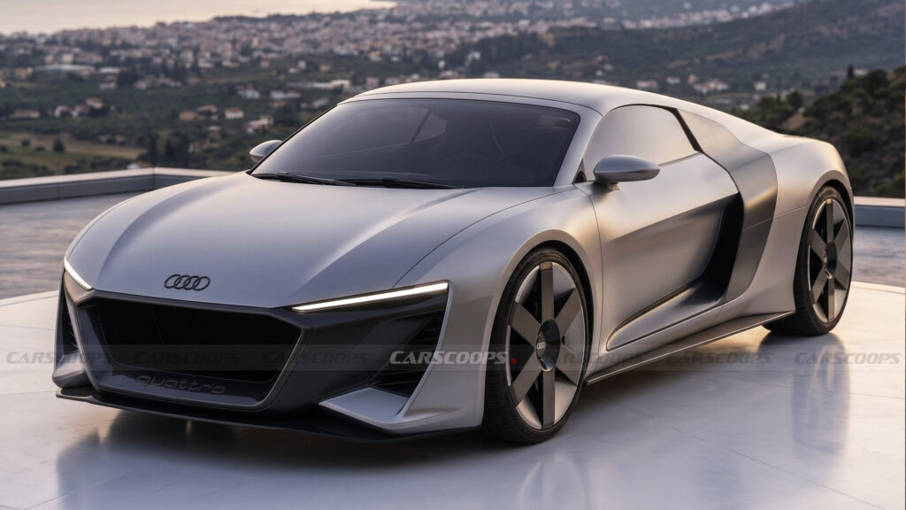 Рендер нового Audi R8