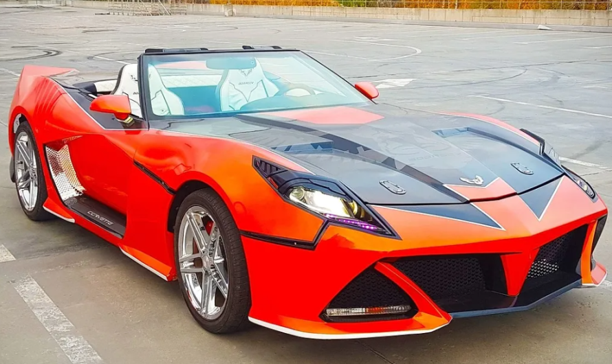 Унікальний Chevrolet Corvette C4 у кастомному кузові продають у Києві за шалений цінник (фото)