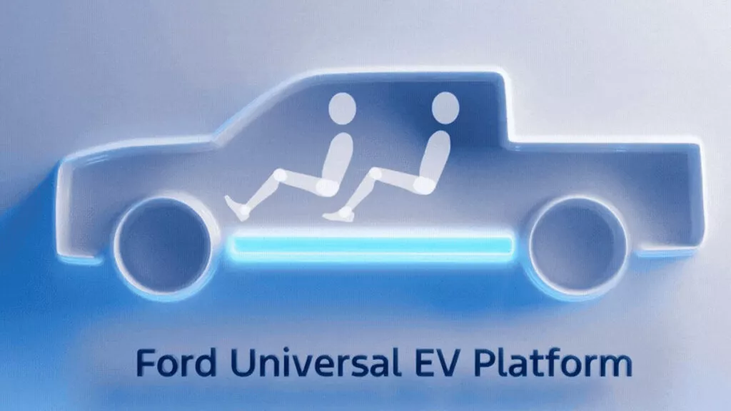Компанія Ford продемонструвала світу невеликий фрагмент свого нового електричного пікапа