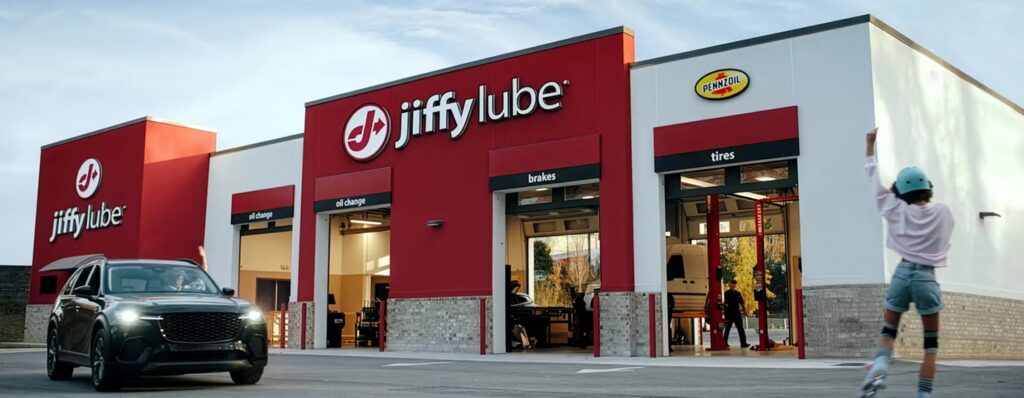 Інтер'єр станції Jiffy Lube