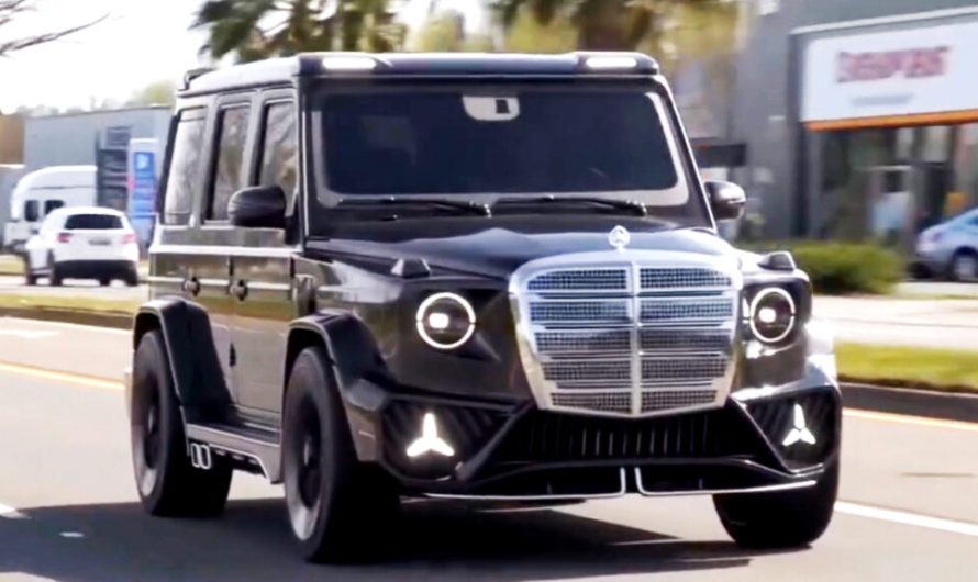 Тюнінг-ательє з Дубаю перетворило G-Клас за 700 000 доларів на машину з обличчям, яке Mercedes наважився лише намалювати