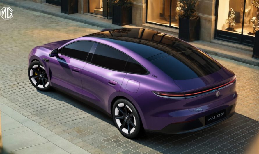 Новий флагман MG 07 зовні нагадує Porsche Taycan, а ціною — Toyota Corolla