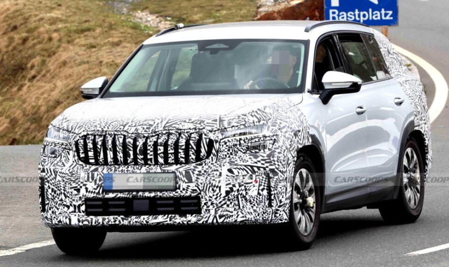 Оновлена версія популярного Skoda Kodiaq: потужність RS-версії може сягнути понад 300 кінських сил