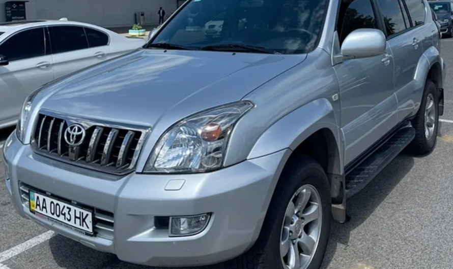 18-річний Toyota Land Cruiser Prado з найменшим пробігом в Україні продають за шалени цінник (фото)
