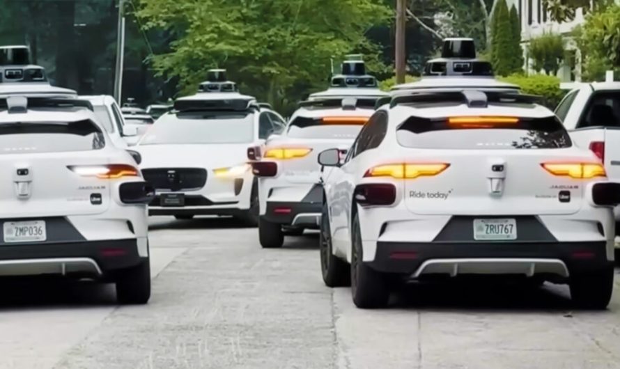 Десятки порожніх таксі Waymo годинами колами їздять глухим кутом у кварталі Атланти