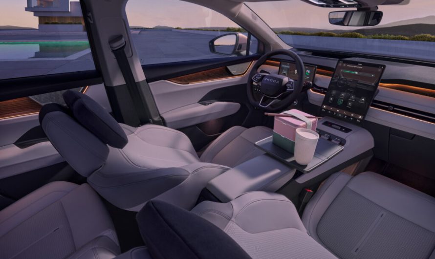 Презентовано Skoda Peaq — трирядний флагманський електромобіль із запасом ходу 647 кілометрів