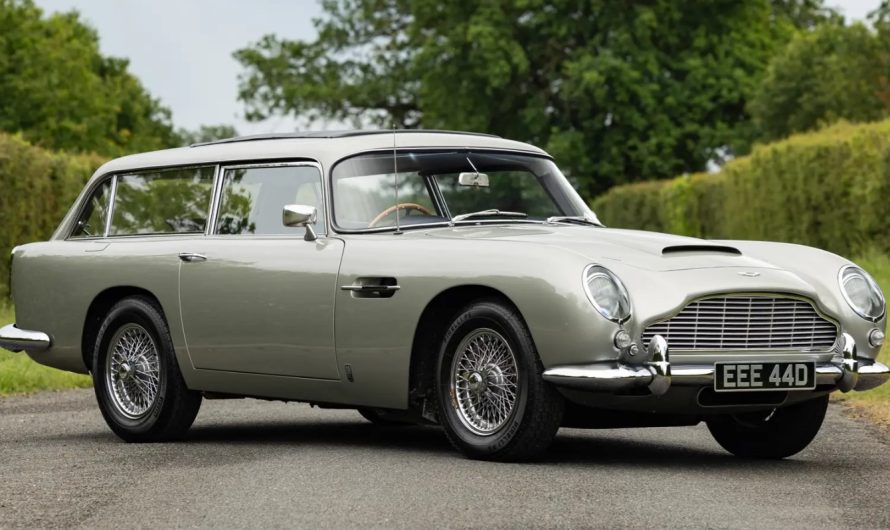 Як у Джеймса Бонда, але універсал: Aston Martin DB5 Shooting Brake 1966 продають за 1 млн фунтів