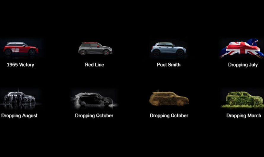 Компанія Mini запозичила ідею у Fiat, випустивши вісім спеціальних лімітованих серій