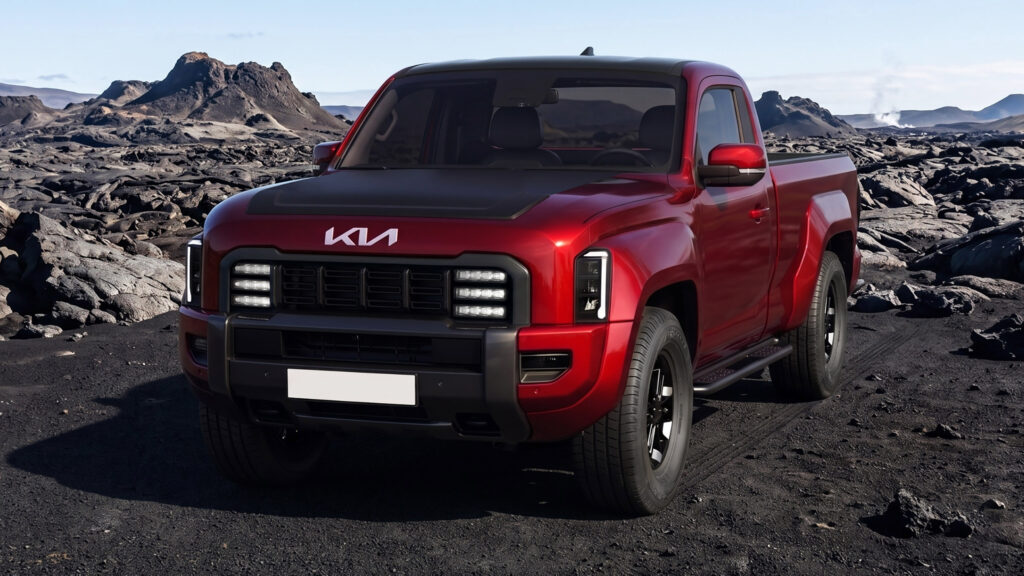 Kia Tasman Single Cab з корекційним набором