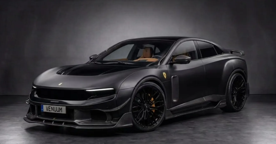 Для скандального електричного Ferrari Luce вже запропонували арабський тюнінг від Venuum (фото)