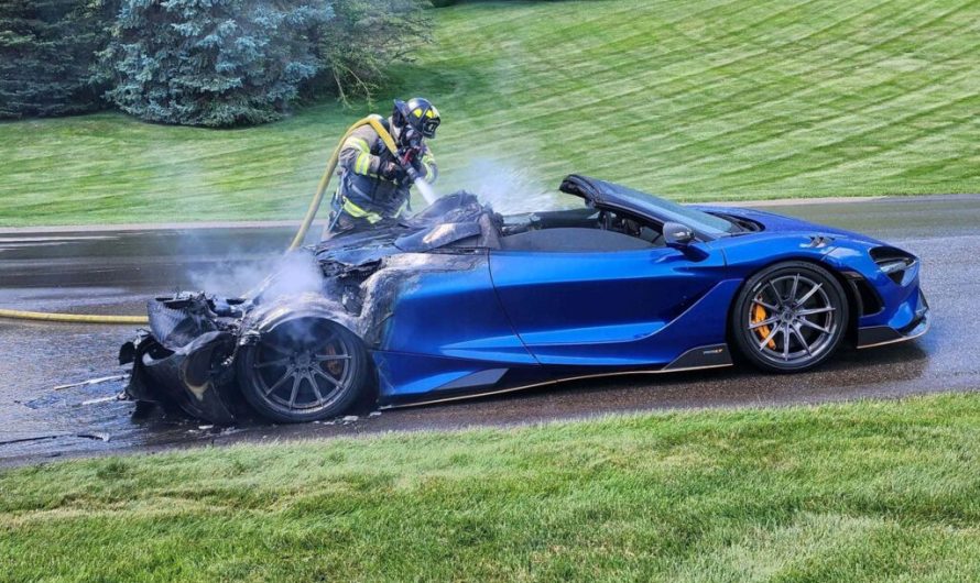 Пожежа в Мічигані знищила унікальний McLaren (1 із 765), і учасники торгів чують запах вигідної угоди