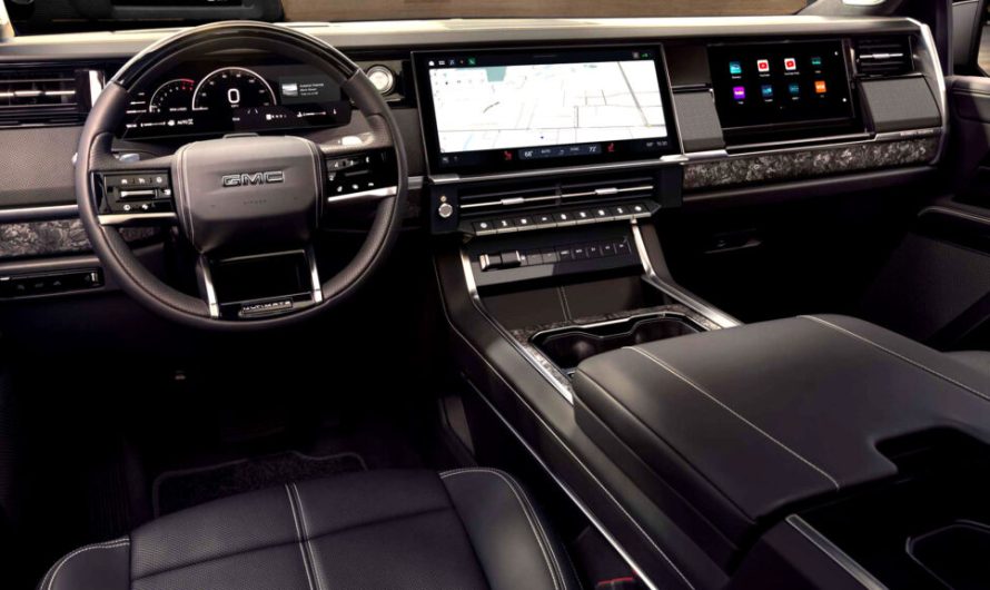У GMC найдорожчий пікап Sierra 2027 року має понад 1,5 метра екранів