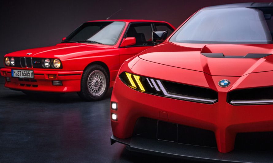 Електричний концепт BMW M3 поряд з E30 чекає на ваше схвалення