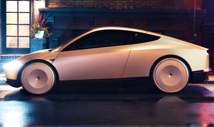 Електромобіль Tesla Cybercab на 318 кг легший за найлегшу Model 3