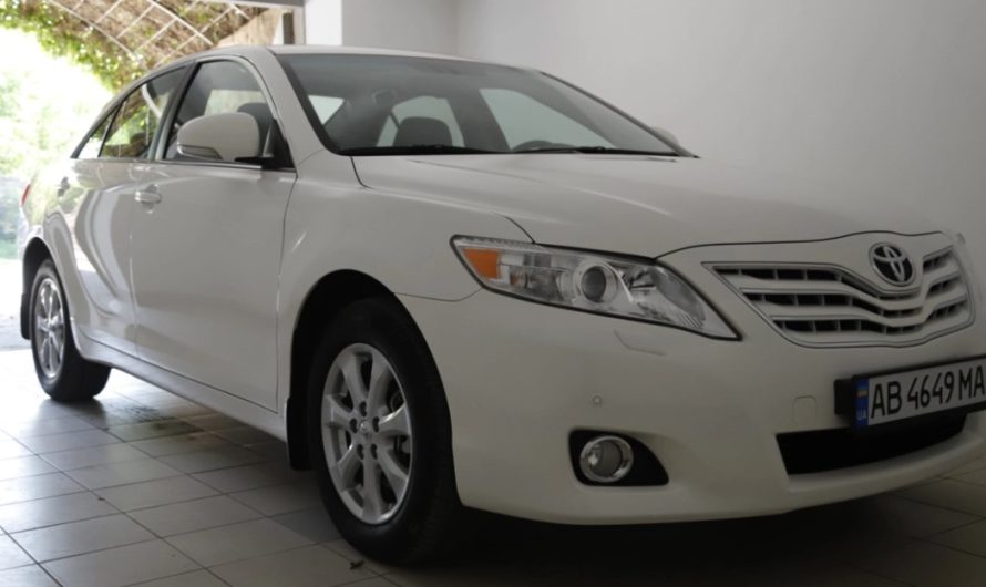 На Вінничині продають Toyota Camry “40-ку” 2011 року з найменшим пробігом в Україні (фото)
