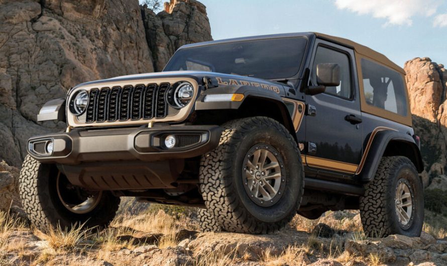 Jeep Wrangler Laredo повертається з 35-дюймовими колесами та пустельним стилем